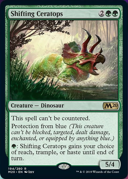 Shifting Ceratops - Foil