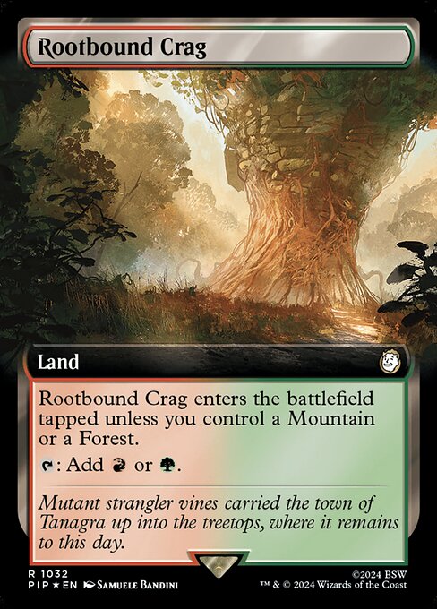 Rootbound Crag - Surge Foil