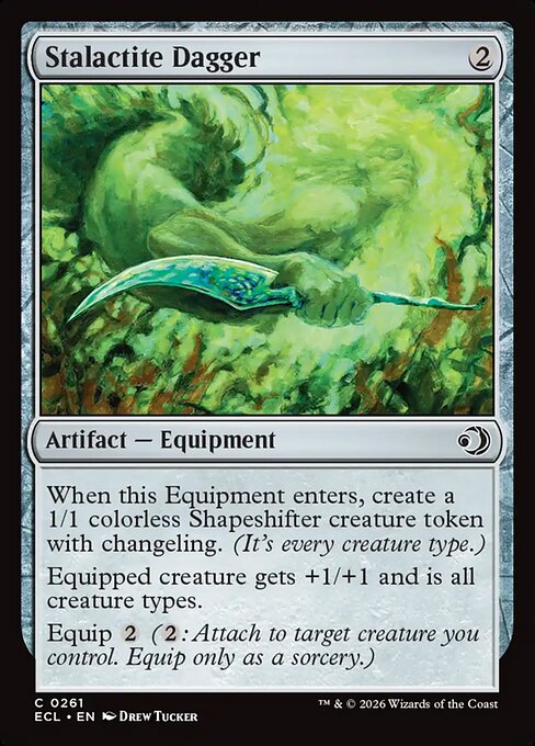 Stalactite Dagger - Foil