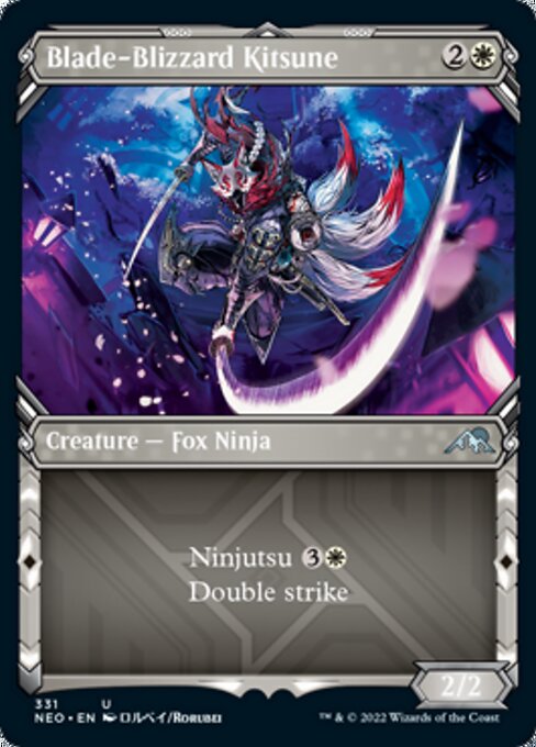 Blade-Blizzard Kitsune - Foil
