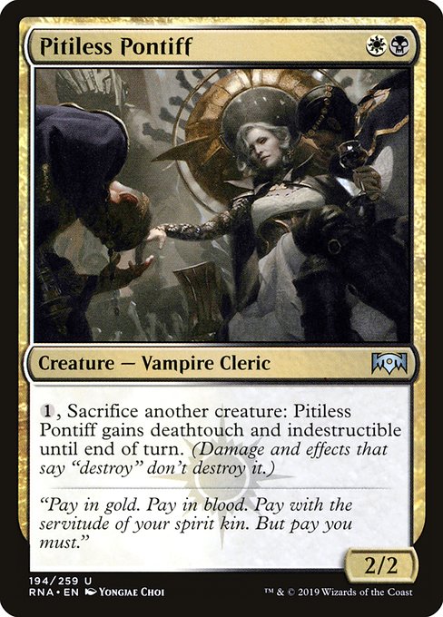 Pitiless Pontiff - Foil