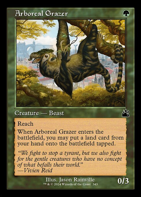Arboreal Grazer - Foil