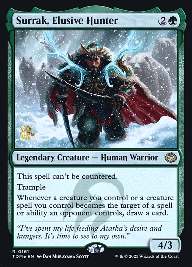 Surrak, Elusive Hunter - Foil - Prerelease Promo