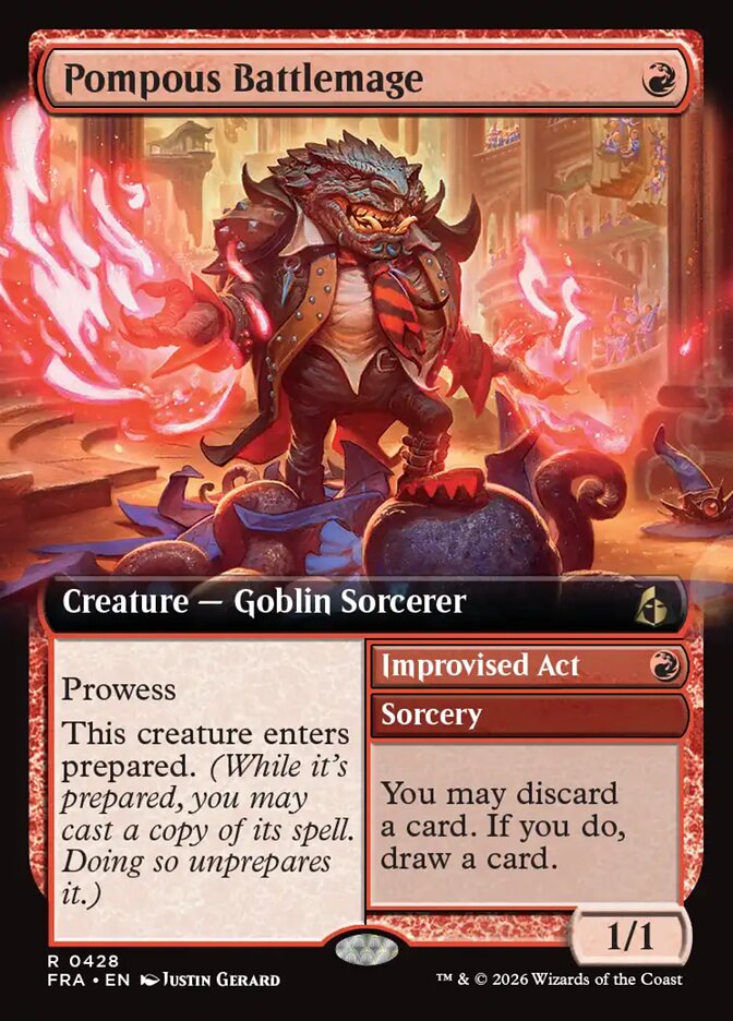 Pompous Battlemage - Foil