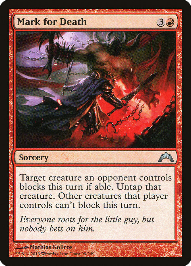 Mark for Death - Foil