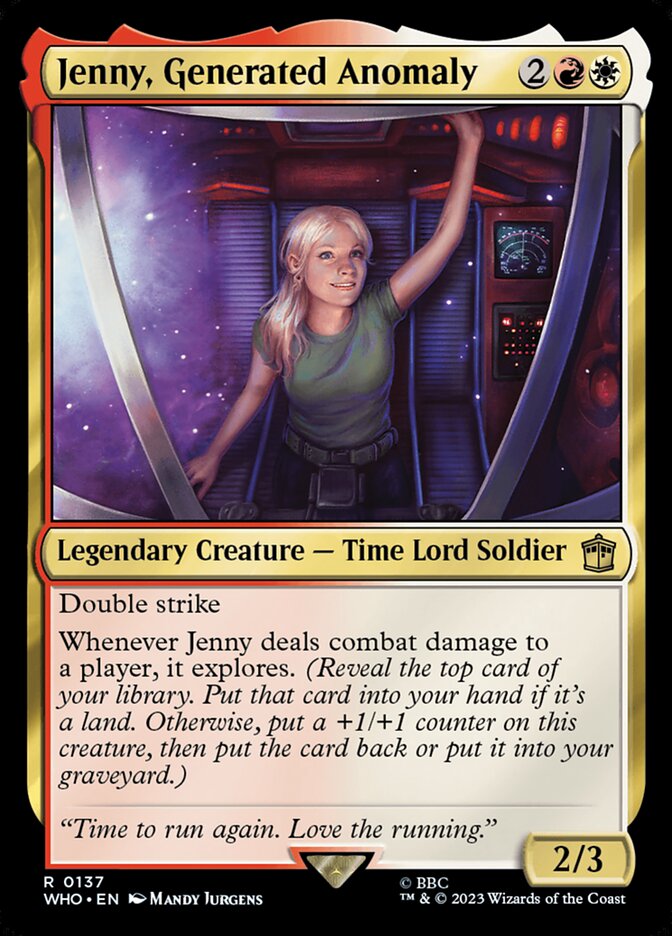 Jenny, Generated Anomaly - Foil