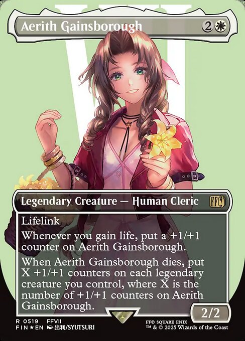 Aerith Gainsborough - Surge Foil