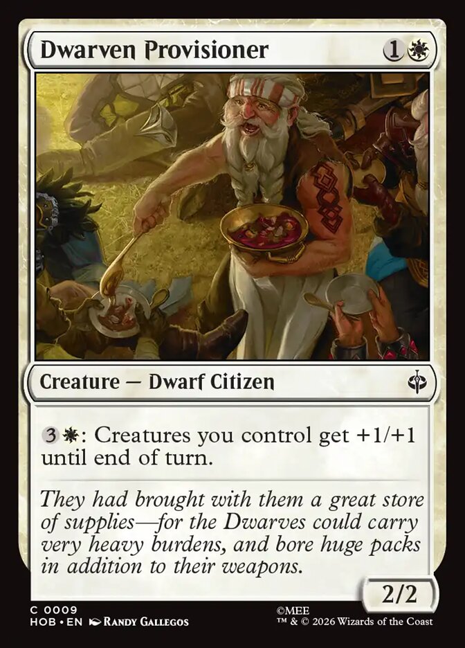 Dwarven Provisioner - Foil