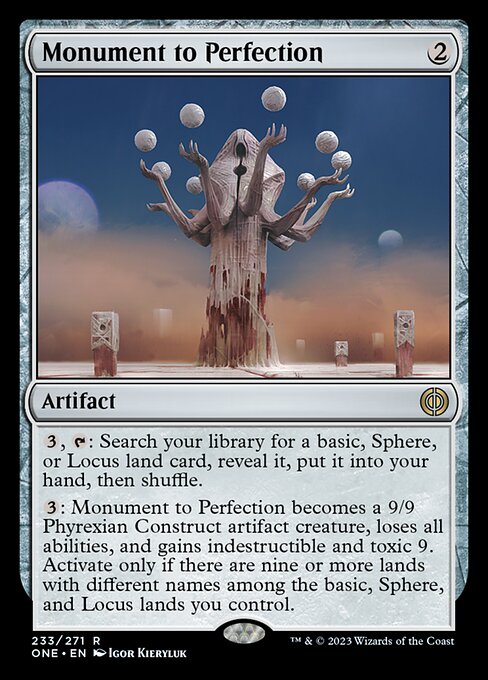 Monument to Perfection - Foil
