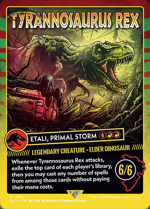 Etali, Primal Storm (1389 - Tyrannosaurus Rex) - Foil