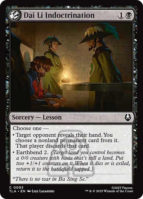 Dai Li Indoctrination - Foil