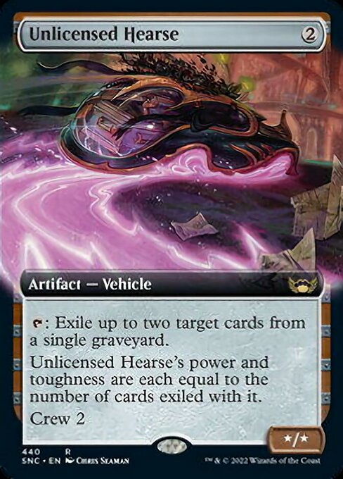 Unlicensed Hearse - Foil