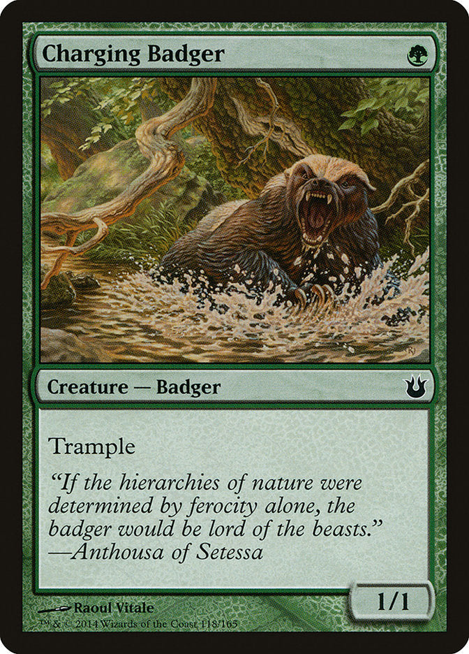 Charging Badger - Foil