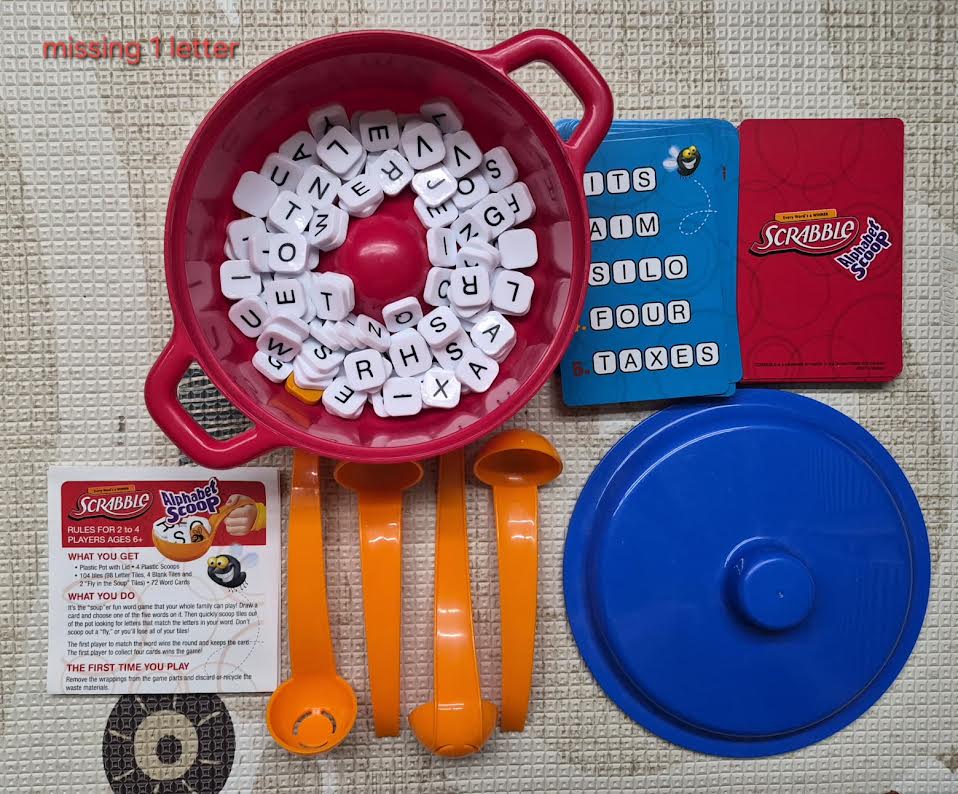Scrabble Alphabet Scoop!