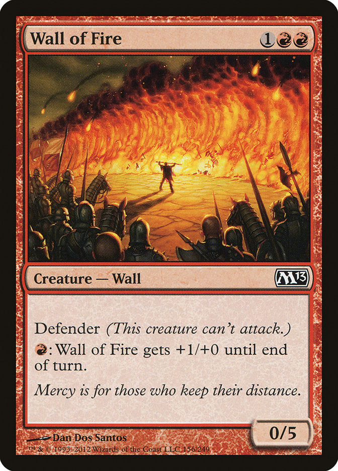 Wall of Fire - Foil
