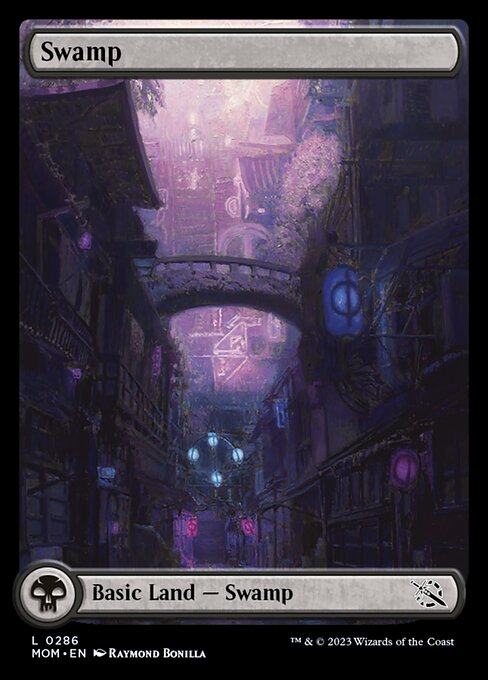 Swamp (286) - Full Art - Foil