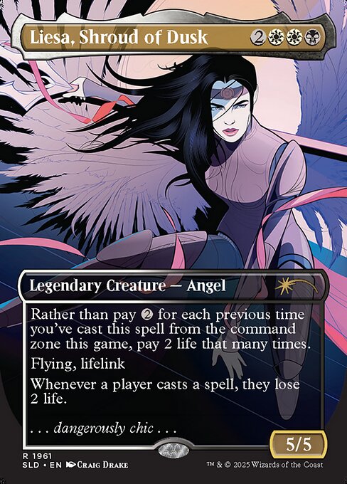 Liesa, Shroud of Dusk - Foil