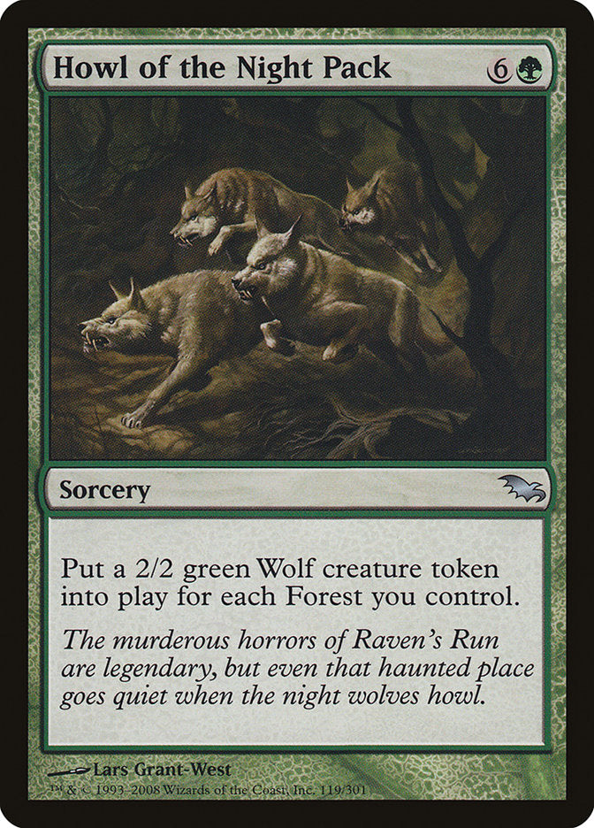 Howl of the Night Pack - Foil