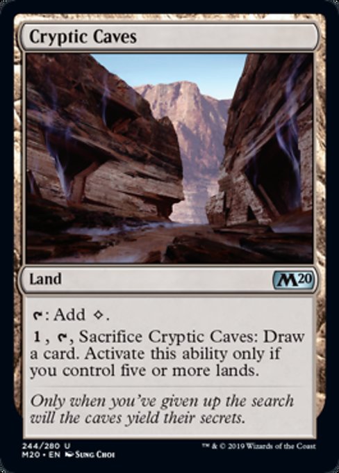 Cryptic Caves - Foil