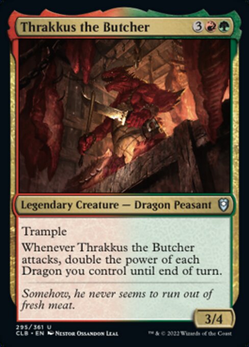 Thrakkus the Butcher - Foil