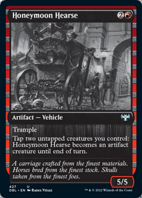 Honeymoon Hearse - Foil
