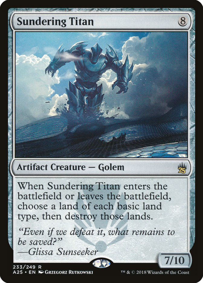 Sundering Titan - Foil