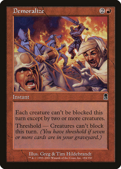 Demoralize - Foil