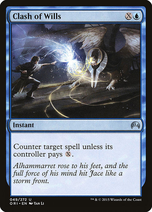 Clash of Wills - Foil