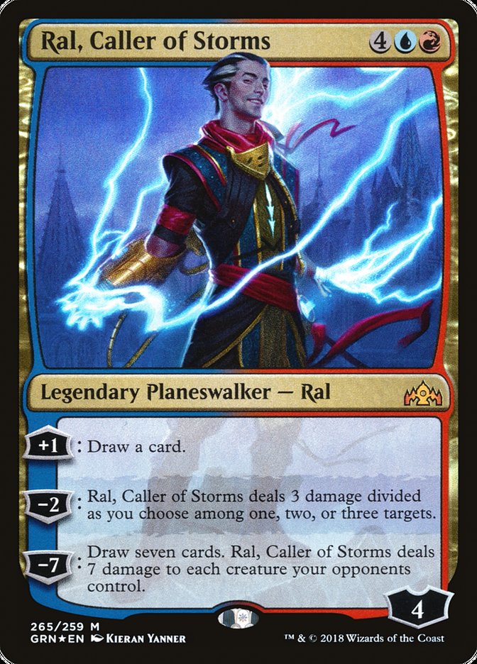 Ral, Caller of Storms - Foil - Planeswalker Deck Exclusive