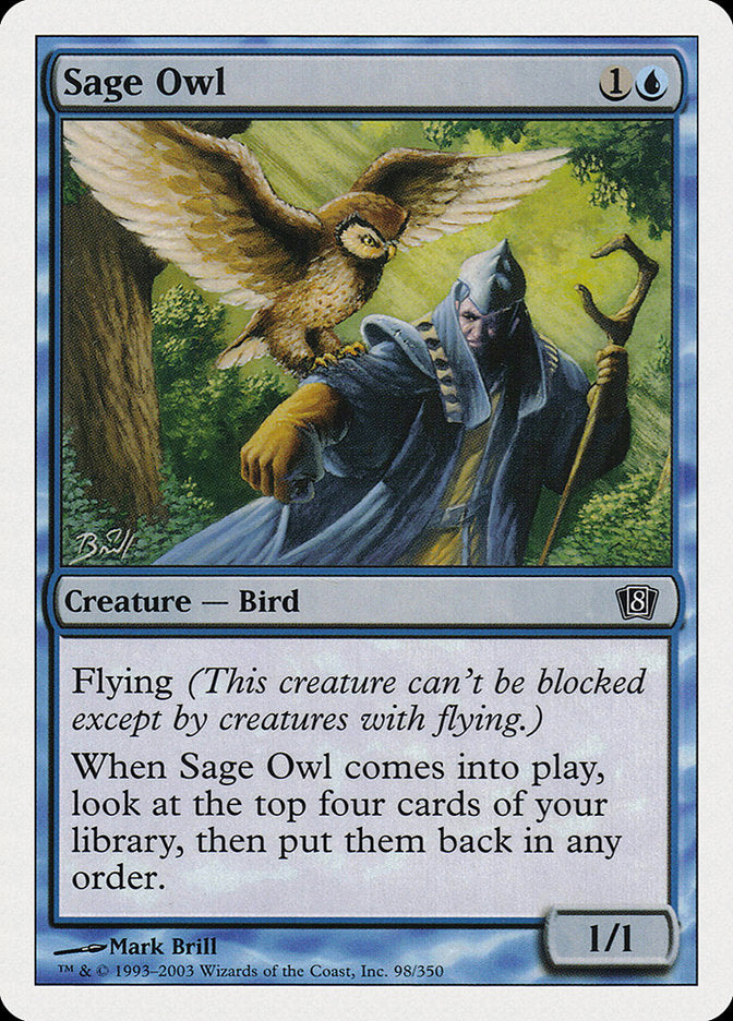 Sage Owl - Foil