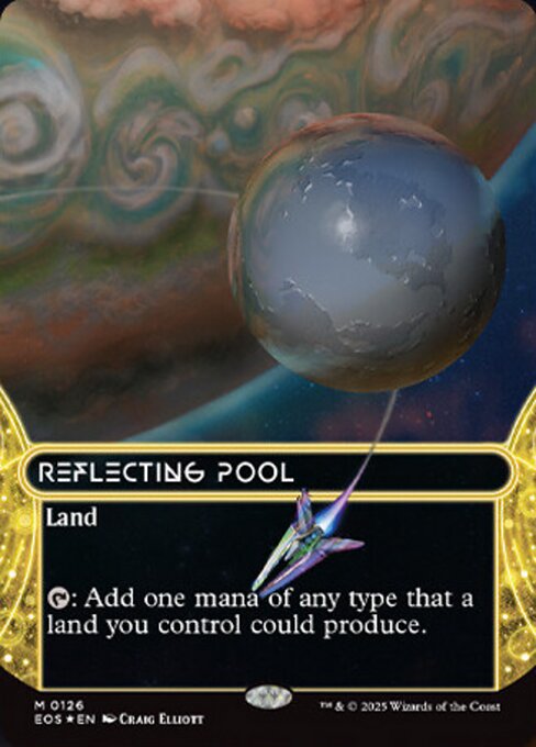 Reflecting Pool - Galaxy Foil