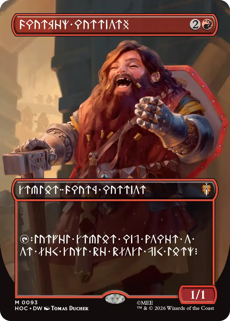 Dwarven Warriors (Dwarvish)