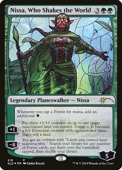 Nissa, Who Shakes the World - Foil