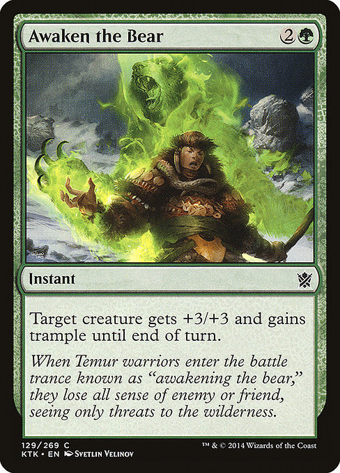 Awaken the Bear - Foil