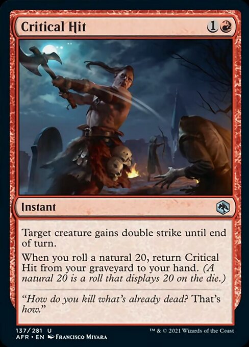 Critical Hit - Foil