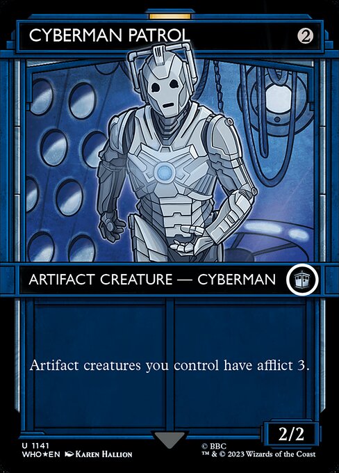 Cyberman Patrol - Surge Foil