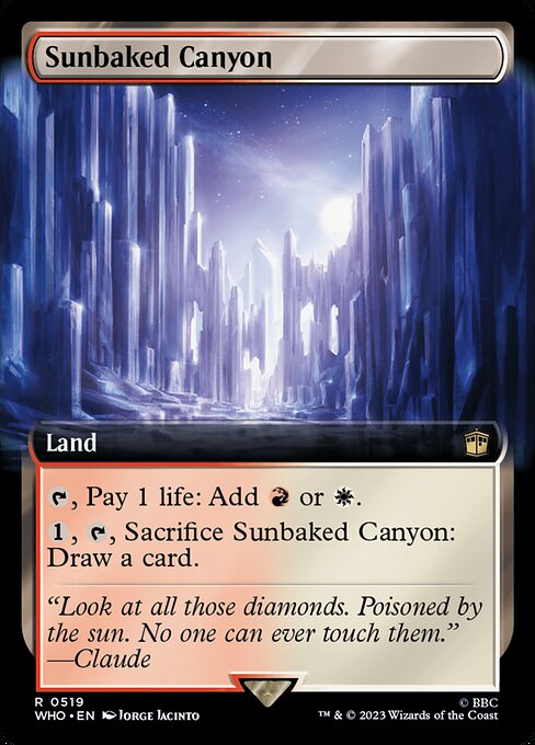 Sunbaked Canyon - Foil