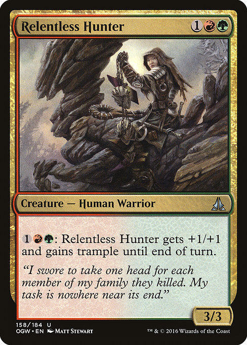 Relentless Hunter - Foil