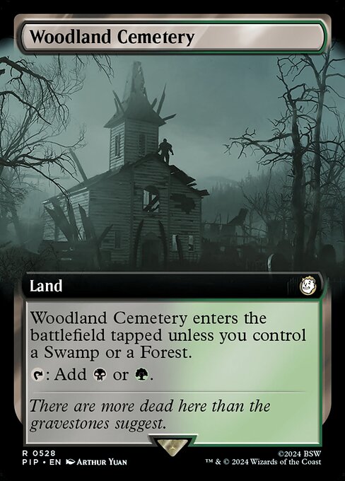 Woodland Cemetery - Foil