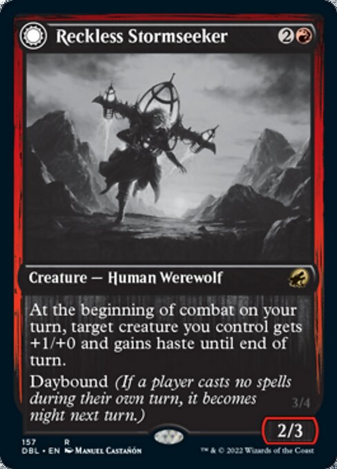 Reckless Stormseeker - Foil