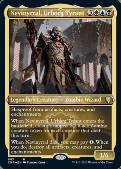 Nevinyrral, Urborg Tyrant - Foil-Etched