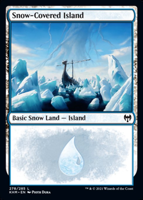 Snow-Covered Island (278) - Foil
