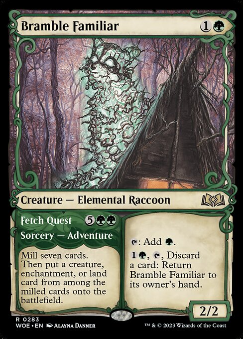 Bramble Familiar - Foil