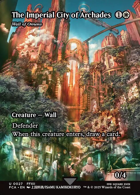 Wall of Omens (The Imperial City of Archades) - Foil