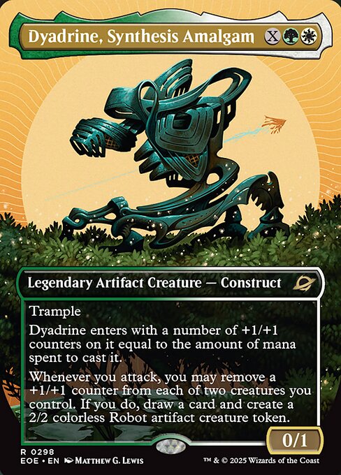 Dyadrine, Synthesis Amalgam - Foil
