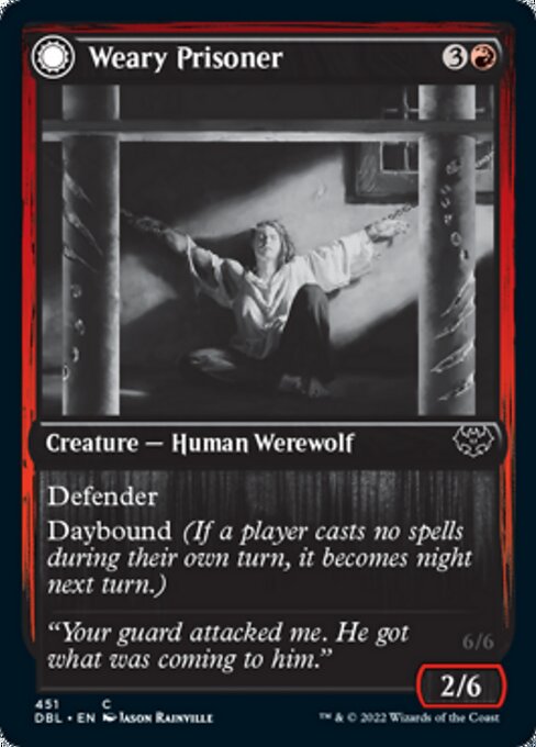 Weary Prisoner - Foil