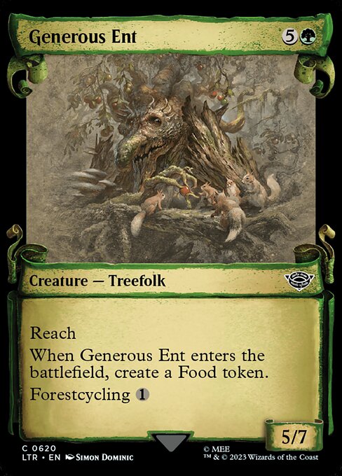 Generous Ent - Silver Foil