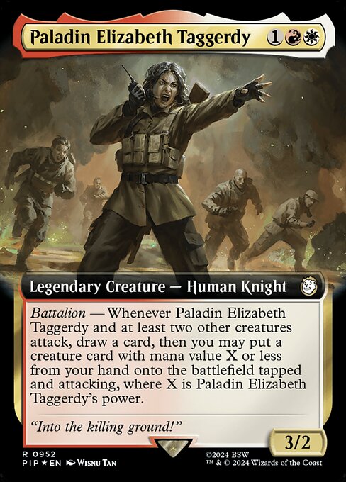 Paladin Elizabeth Taggerdy - Surge Foil