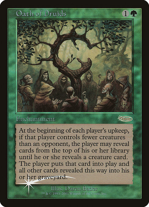 Oath of Druids - Foil - Judge Promo
