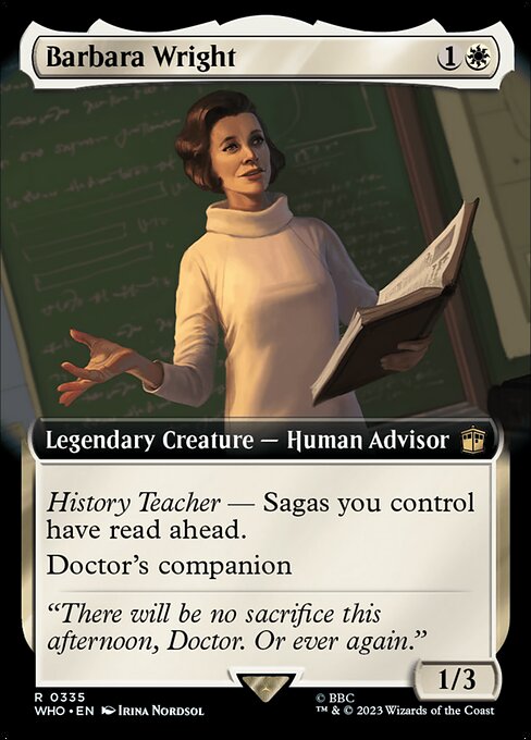 Barbara Wright - Foil